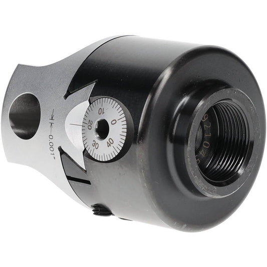 Accupro 12630101393 Boring Head 2" Body Dia, 1/2" Hole Dia, Manual