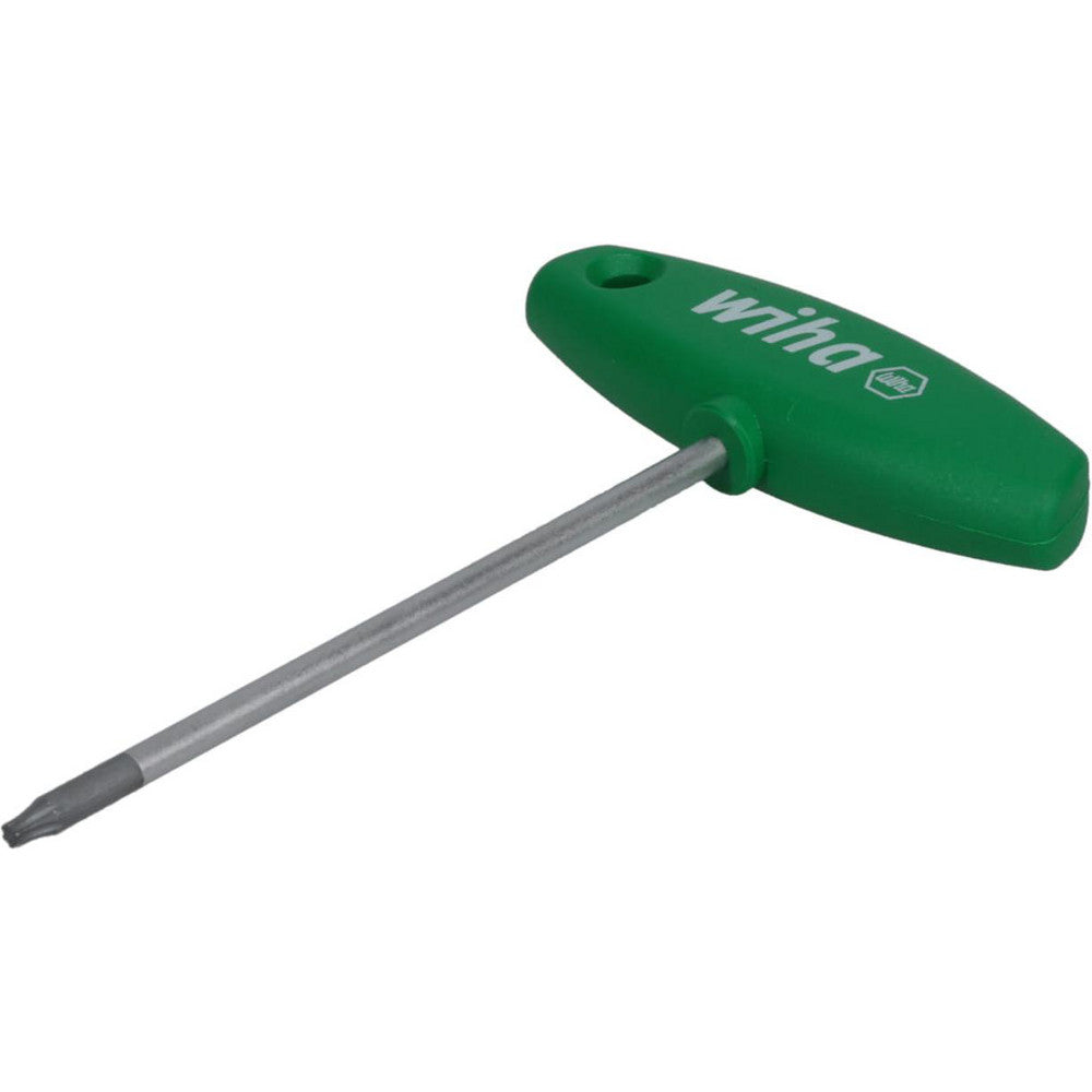 Wiha 36410 Torx Key Flag Handle, T10, Chrome-Plated