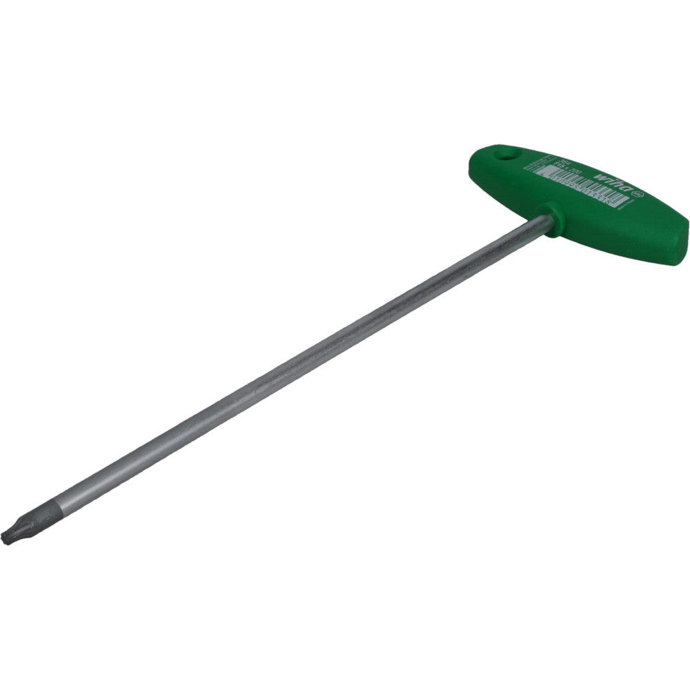 Wiha 36417 Torx Key Flag Handle, T15, Chrome-Plated