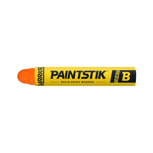 Markal 82834 Solid Paint Marker Fluorescent  Orange, Oil Base, Round Tip