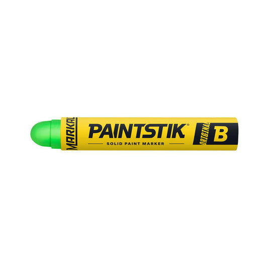 Markal 82836 Solid Paint Marker Fluorescent Green, Oil Base, Round Tip