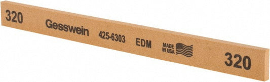 Value Collection 4256303 Rectangle Polishing Stone Aluminum Oxide, 1/2" Wide, 1/8" Thick, 6" OAL