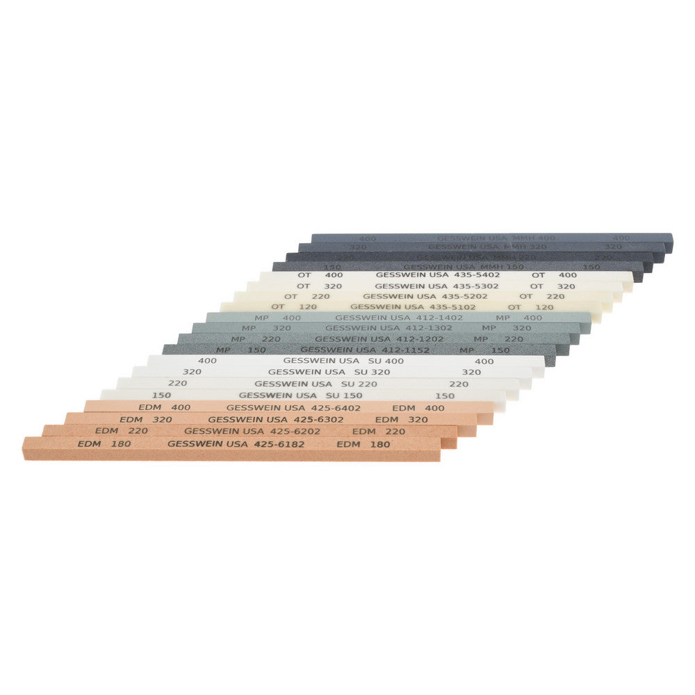 Value Collection 8906312 20 Piece Aluminum Oxide & Silicon Carbide Polishing Stone Kit