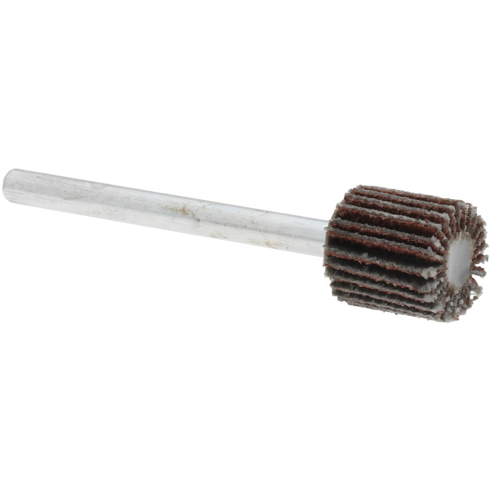 Value Collection 112005 Mounted Flap Wheel 3/8" Dia, 3/8" Face Width, 80 Grit, Aluminum Oxide
