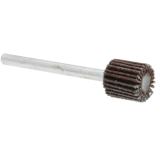 Value Collection 112005 Mounted Flap Wheel 3/8" Dia, 3/8" Face Width, 80 Grit, Aluminum Oxide