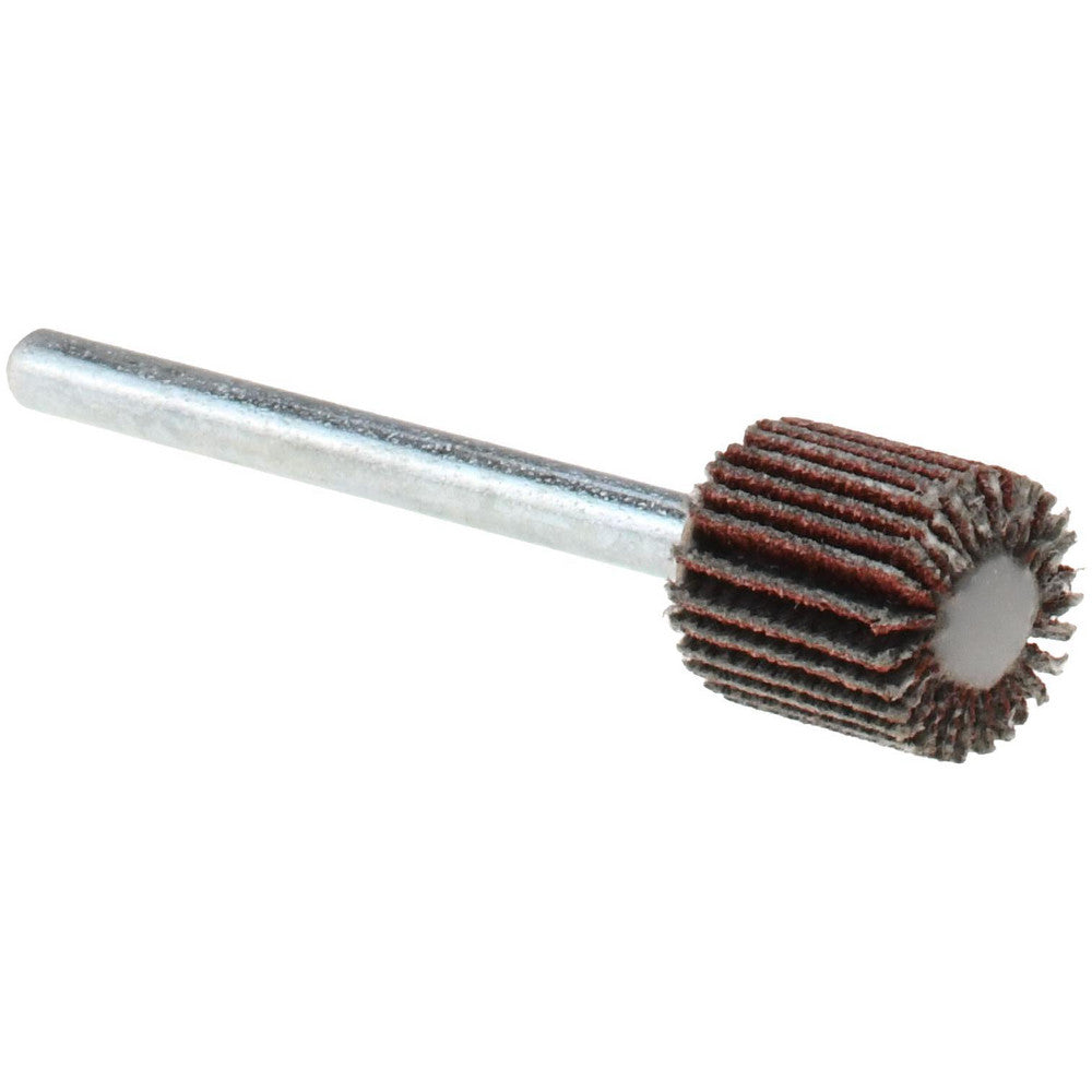 Value Collection 112007 Mounted Flap Wheel 3/8" Dia, 3/8" Face Width, 120 Grit, Aluminum Oxide