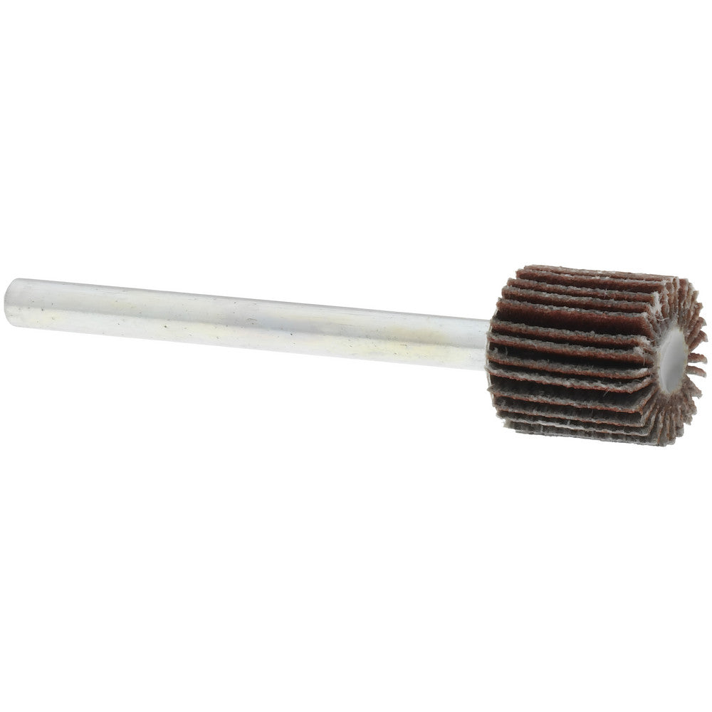 Value Collection 112009 Mounted Flap Wheel 3/8" Dia, 3/8" Face Width, 180 Grit, Aluminum Oxide