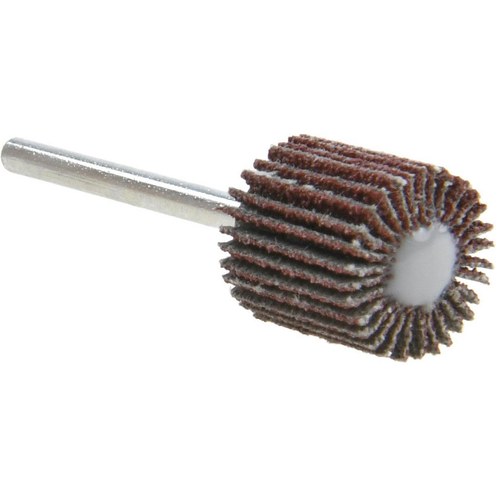 Value Collection 112024 Mounted Flap Wheel 5/8" Dia, 5/8" Face Width, 60 Grit, Aluminum Oxide