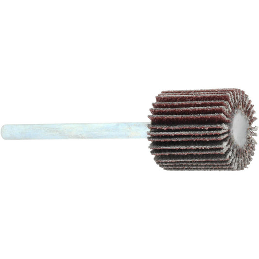Value Collection 112025 Mounted Flap Wheel 5/8" Dia, 5/8" Face Width, 80 Grit, Aluminum Oxide