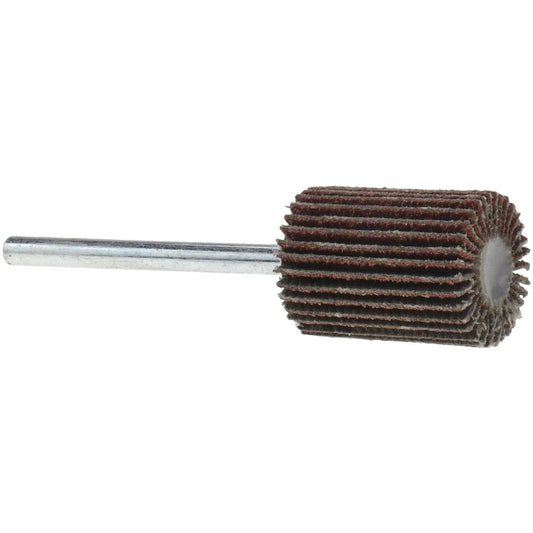 Value Collection 112045 Mounted Flap Wheel 5/8" Dia, 3/4" Face Width, 80 Grit, Aluminum Oxide