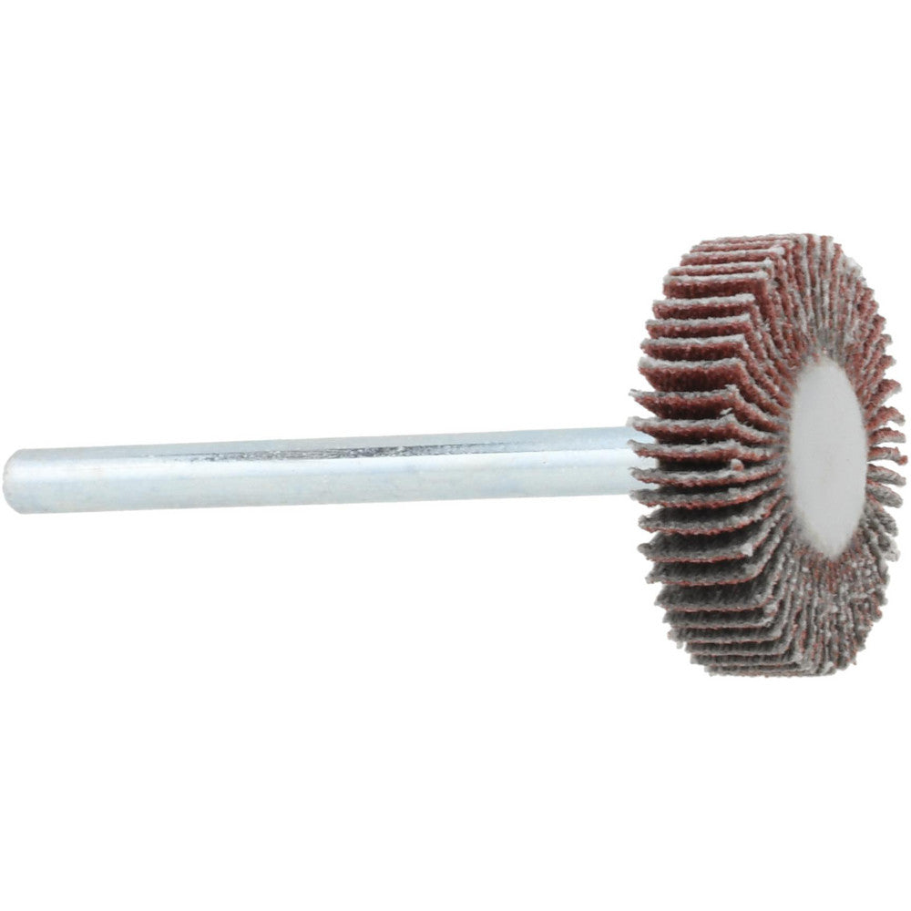 Value Collection 112067 Mounted Flap Wheel 3/4" Dia, 3/16" Face Width, 120 Grit, Aluminum Oxide