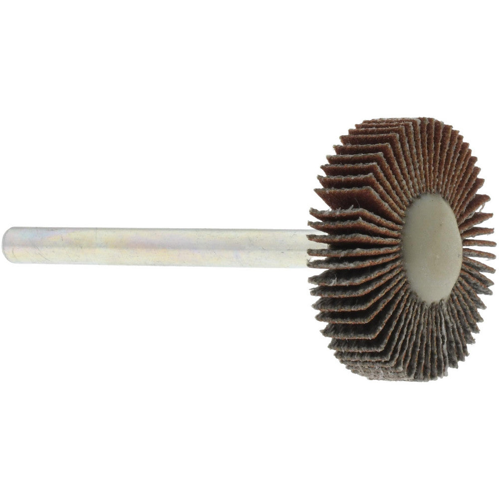 Value Collection 112071 Mounted Flap Wheel 3/4" Dia, 3/16" Face Width, 320 Grit, Aluminum Oxide