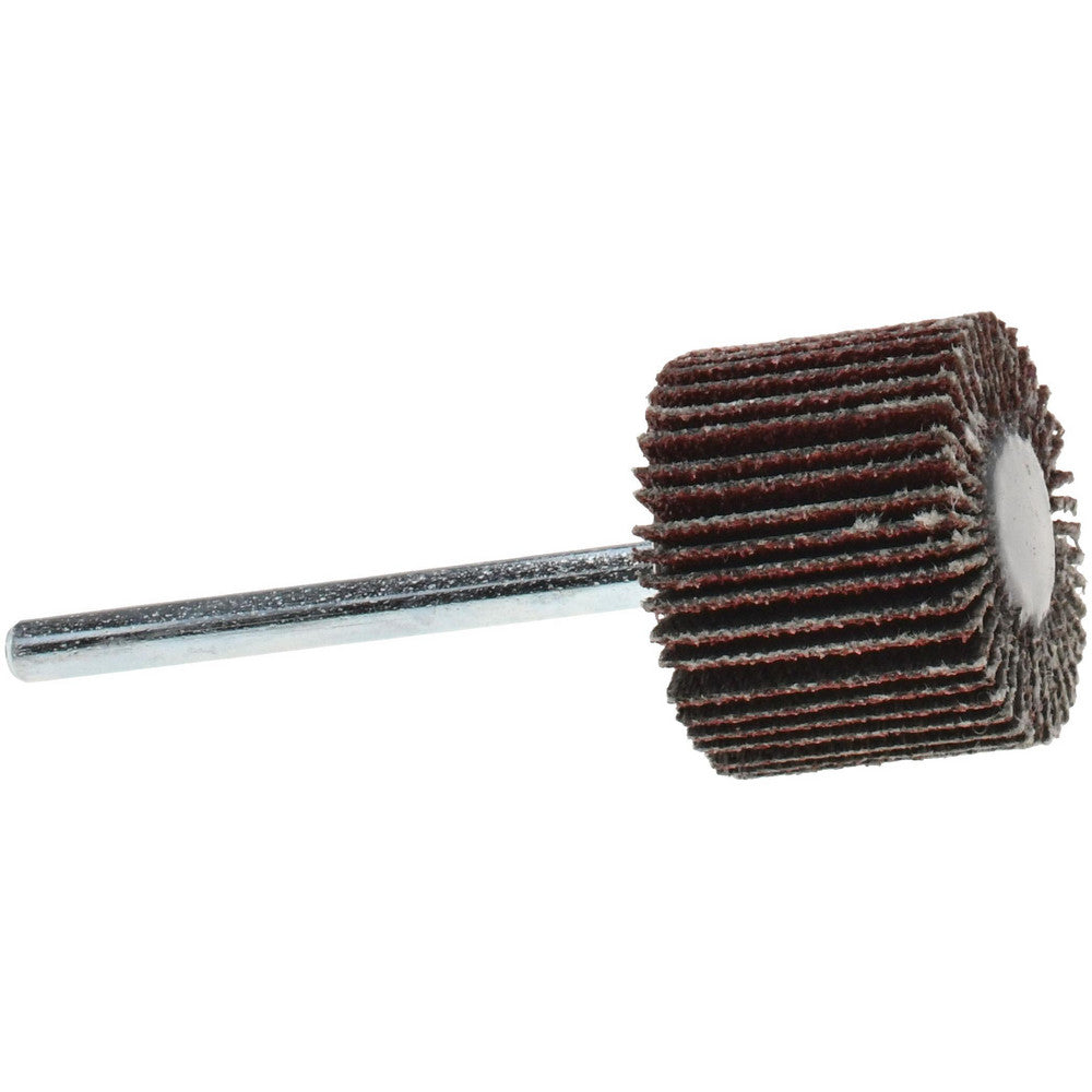 Value Collection 112125 Mounted Flap Wheel 3/4" Dia, 5/8" Face Width, 80 Grit, Aluminum Oxide