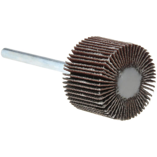 Value Collection 112130 Mounted Flap Wheel 3/4" Dia, 5/8" Face Width, 240 Grit, Aluminum Oxide
