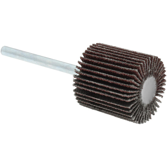Value Collection 112145 Mounted Flap Wheel 3/4" Dia, 3/4" Face Width, 80 Grit, Aluminum Oxide