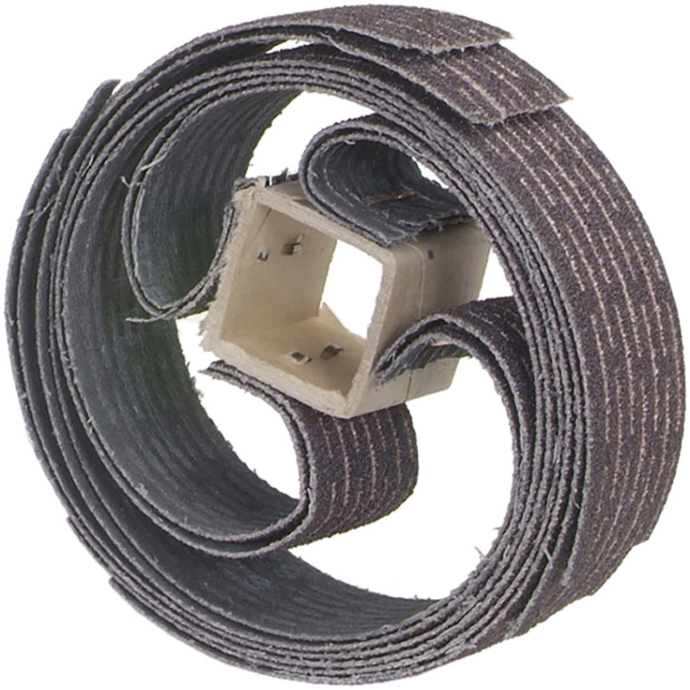 Merit Abrasives 08834112058 180 Grit, Scored Surface, Aluminum Oxide Flap Wheel Refill
