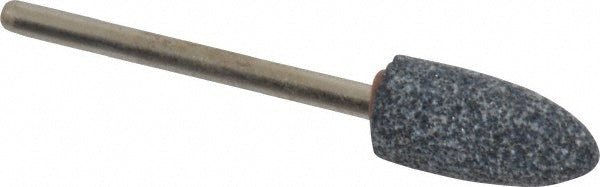 Grier Abrasives B52-GB-1438 Mounted Point 3/4" Thick, 1/8" Shank Dia, B52, 60 Grit, Medium