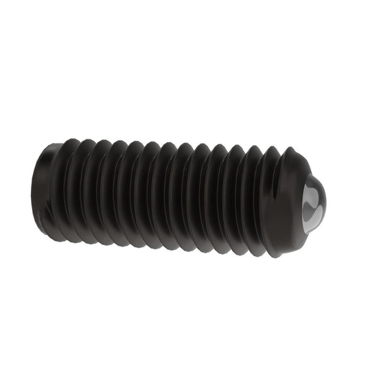 Vlier PHB48AP Threaded Ball Plunger 6-40, 0.078" Ball Dia, 0.35" Body Length, 0.023" Max Ball Reach