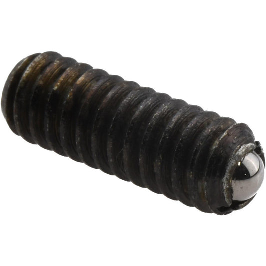 Vlier PHB50 Threaded Ball Plunger 8-32, 0.094" Ball Dia, 0.445" Body Length, 0.025" Max Ball Reach