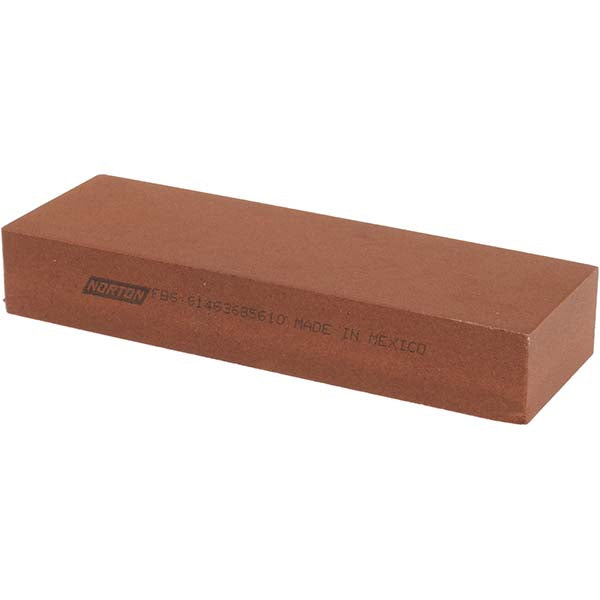 Norton 61463685610 Sharpening Stone 1'' Thick, Rectangle