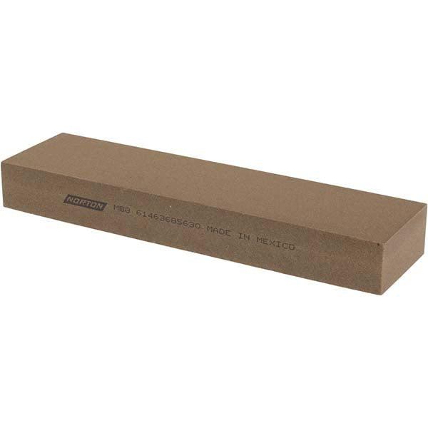 Norton 61463685630 Sharpening Stone 1'' Thick, Rectangle
