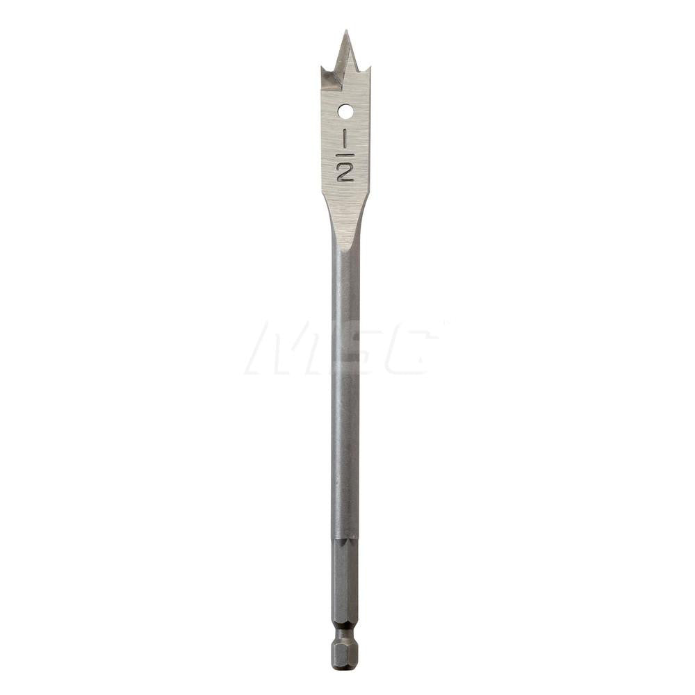 Milwaukee Tool 48-27-0501 Spade-Blade Drill Bit 1/2" Drill Bit, Carbon Steel