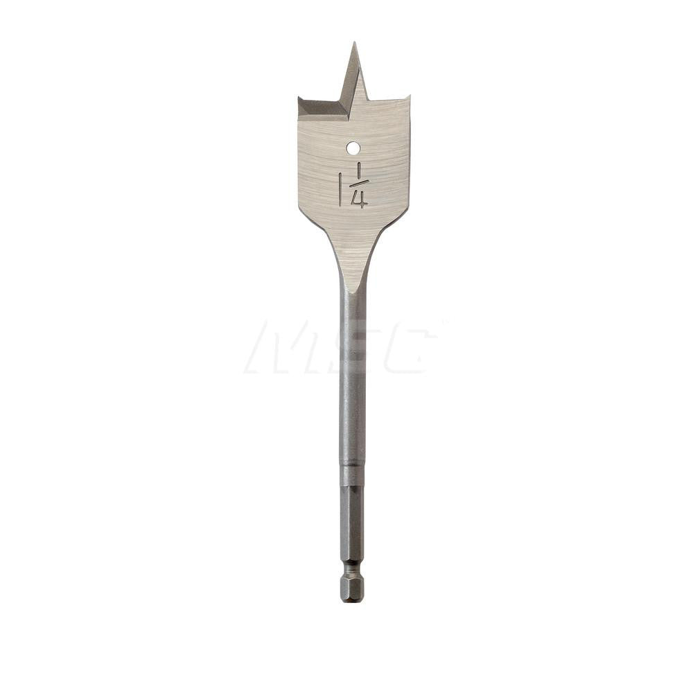 Milwaukee Tool 48-27-1251 Spade-Blade Drill Bit 1-1/4" Drill Bit, Carbon Steel
