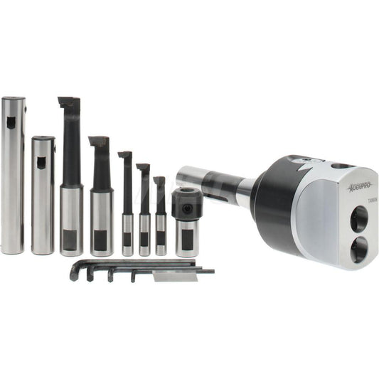 Accupro 126.61304431 3 Inch Body, 3/4 Inch Boring Bar Hole Diameter, Manual Offset Boring Head