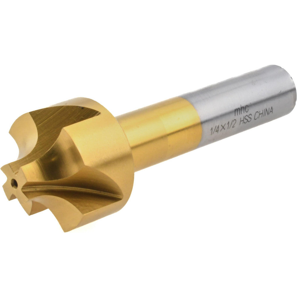 Value Collection 183-6163 Corner Rounding End Mill 1/4" Radius, 1" Dia, 4 Flutes, High Speed Steel