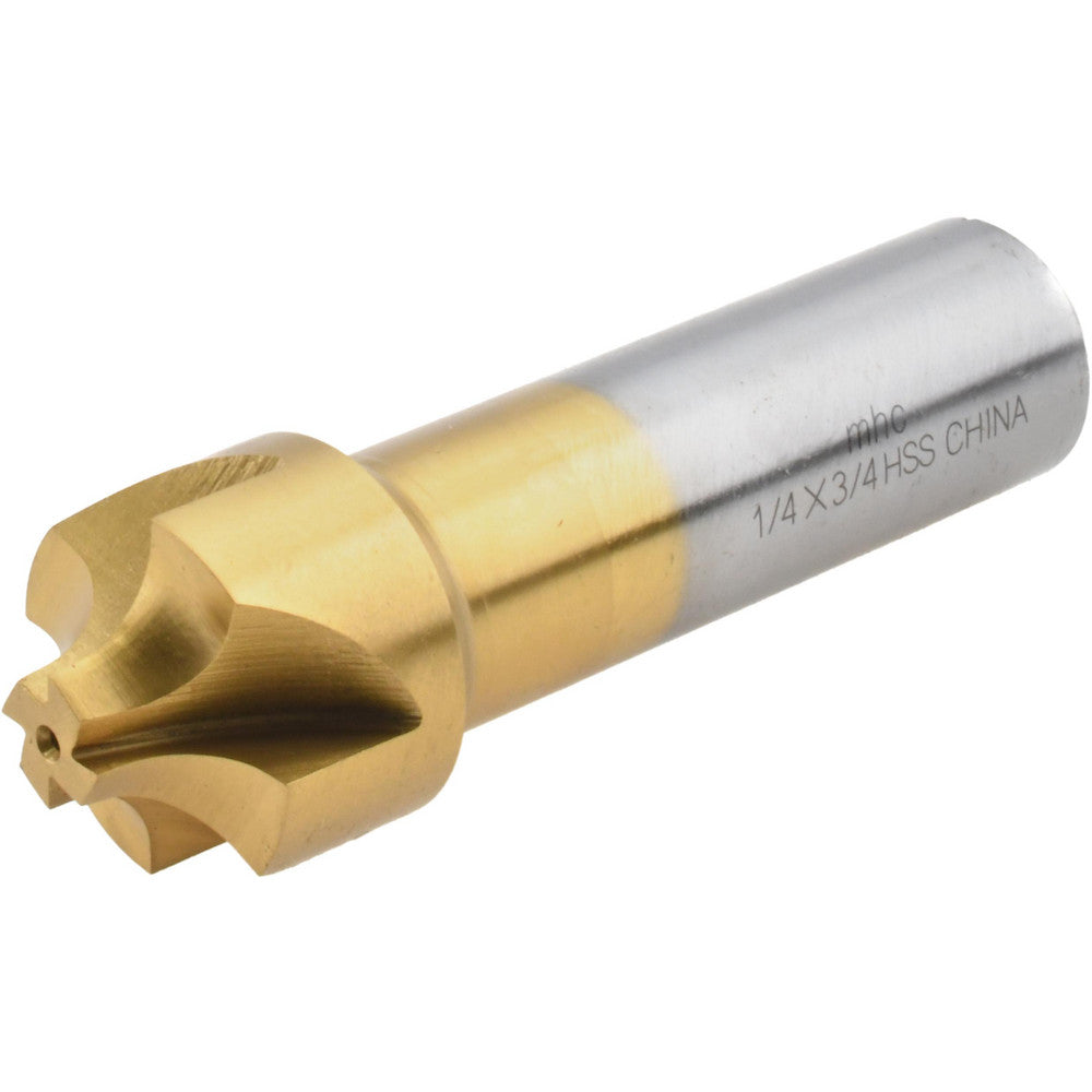 Value Collection 183-6171 Corner Rounding End Mill 1/4" Radius, 1" Dia, 4 Flutes, High Speed Steel
