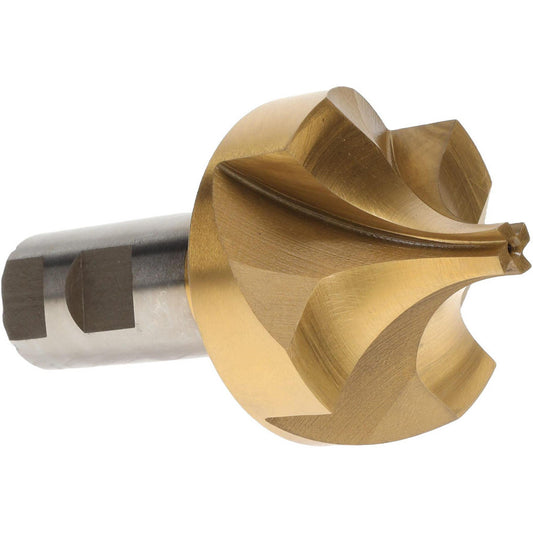 Value Collection 183-6478 Corner Rounding End Mill 3/4" Radius, 2-1/4" Dia, 4 Flutes, High Speed Steel