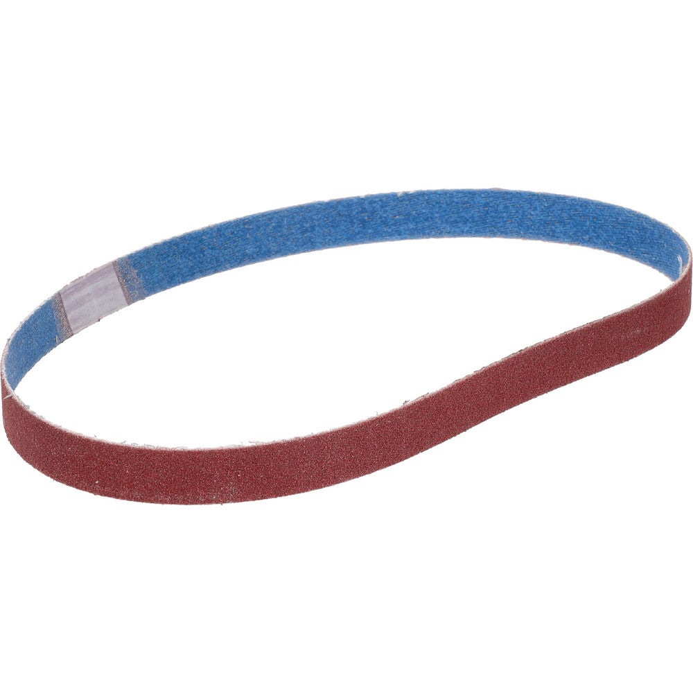 Norton 78072718706 Abrasive Belt 1/2" Wide, 18" Long, 120 Grit, Ceramic