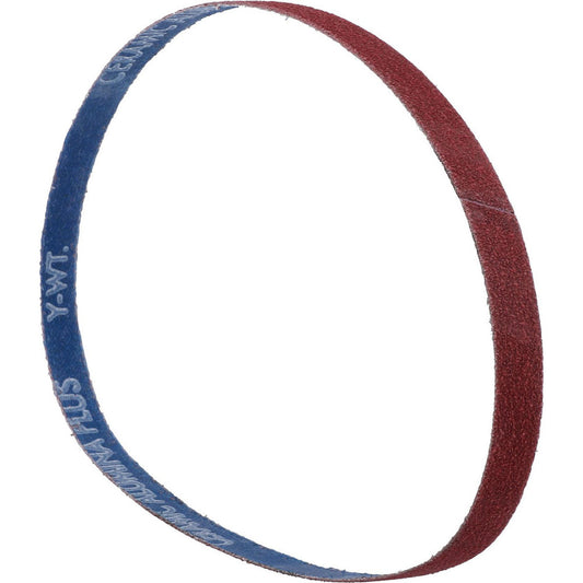 Norton 78072718709 Abrasive Belt 1/2" Wide, 24" Long, 80 Grit, Ceramic