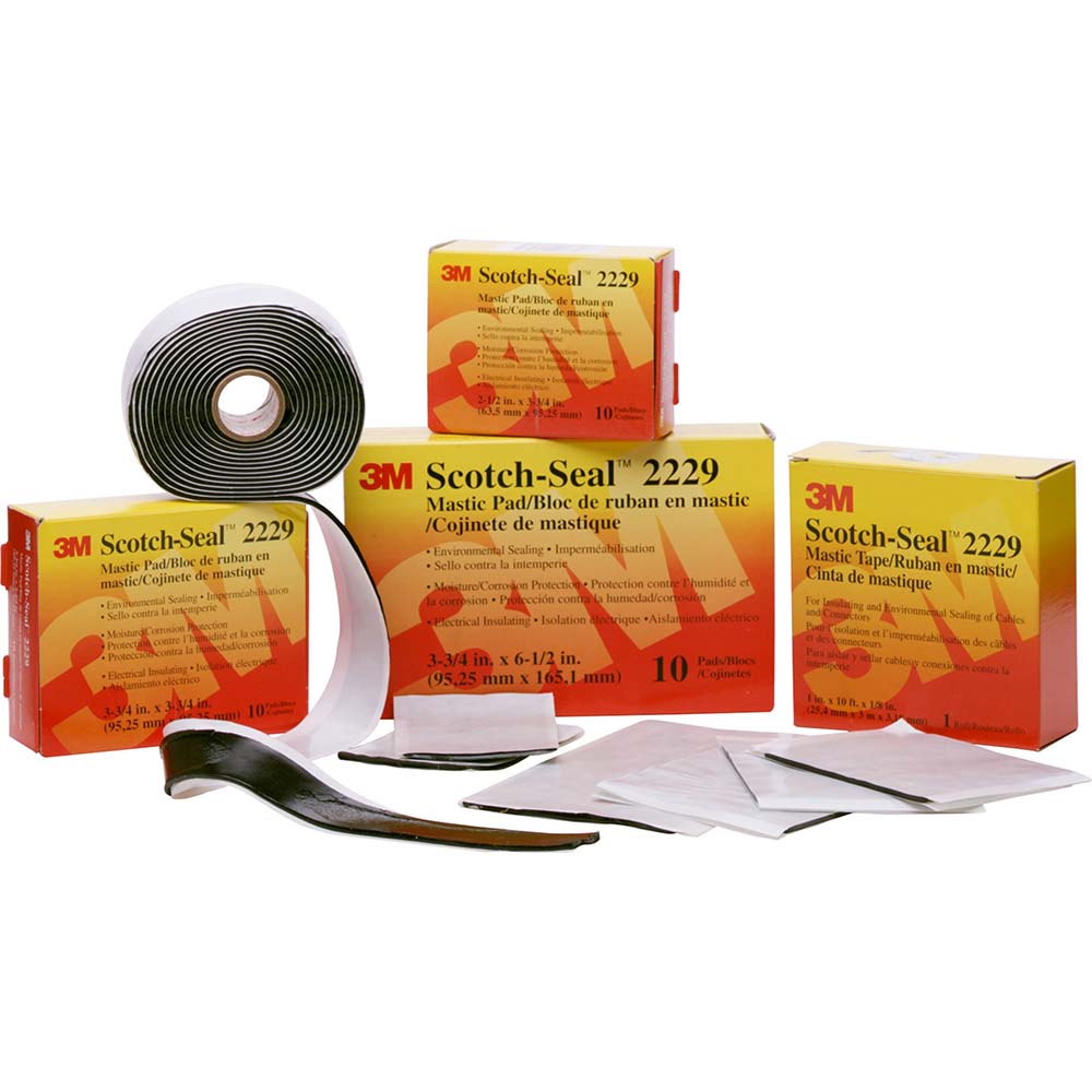 3M 7000043008 Electrical Tape 3-3/4" Wide, 10' Long, 125 mil Thick, Black