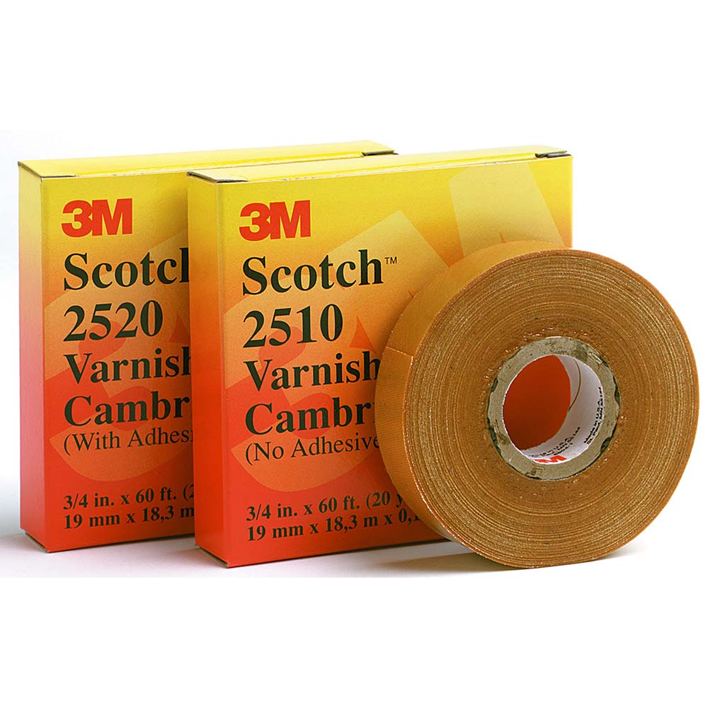 3M 7000031629 Electrical Tape 3/4" Wide, 60' Long, 8 mil Thick, Yellow
