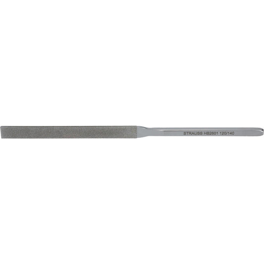 Strauss HB2601 D126 Equalling Needle Diamond File 8-1/2" OAL, Medium Grade