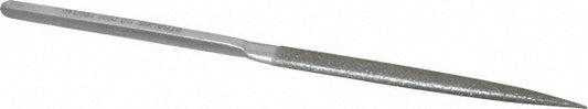 Strauss HB2602 D126 8-1/2" OAL Medium Half Round Needle Diamond File