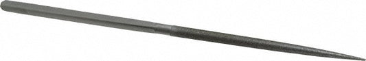 Strauss HB2610 D126 Round Needle Diamond File 8-1/2" OAL, Medium Grade