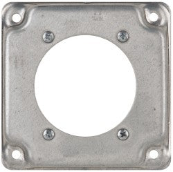 Cooper Crouse-Hinds TP509 Square Surface Electrical Box Cover Steel