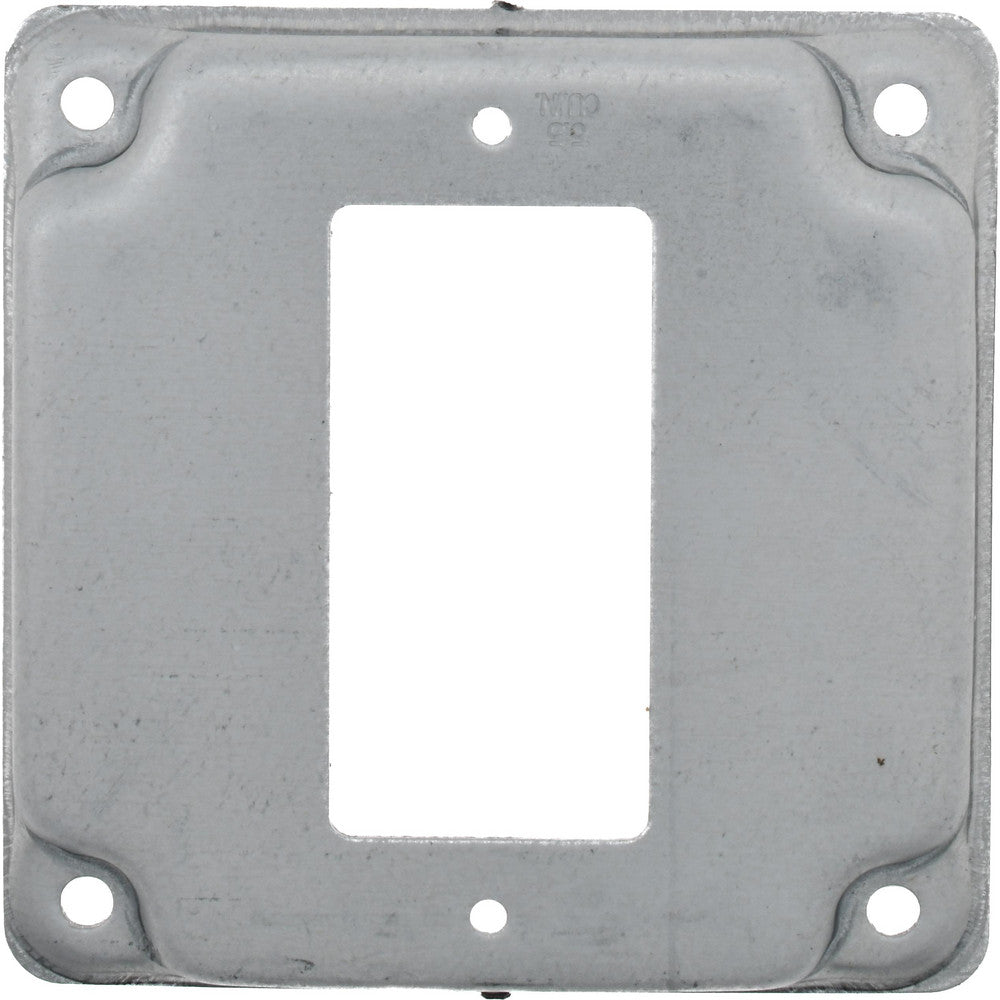 Cooper Crouse-Hinds TP513 Square Surface Electrical Box Cover Steel