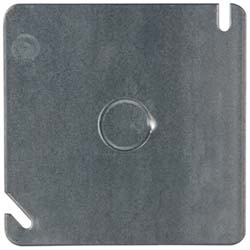 Cooper Crouse-Hinds TP478 Square Electrical Box Cover Steel
