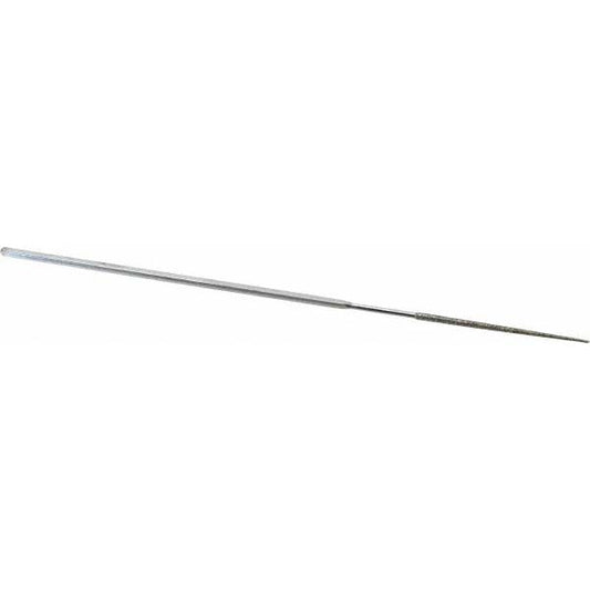 Strauss MI8621 D181 5-1/2" OAL Coarse Round Needle Diamond File
