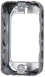 Cooper Crouse-Hinds TP592 Electrical Wall Box Steel, Rectangle, 4" OAH, 2-1/8" OAW, 1-1/2" OAD, 1 Gang