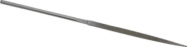 Strauss 2152 D126 5-1/2" OAL Medium Half Round Needle Diamond File