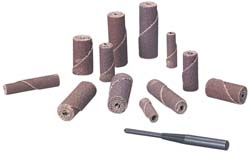 Standard Abrasives 7100085861 Full Taper Cartridge Roll 3/8" Max Dia, Fine
