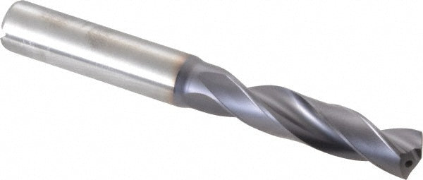 Kennametal 2649377 Screw Machine Length Drill Bit 27/64" (0.4219) Dia, 140 deg, Solid Carbide