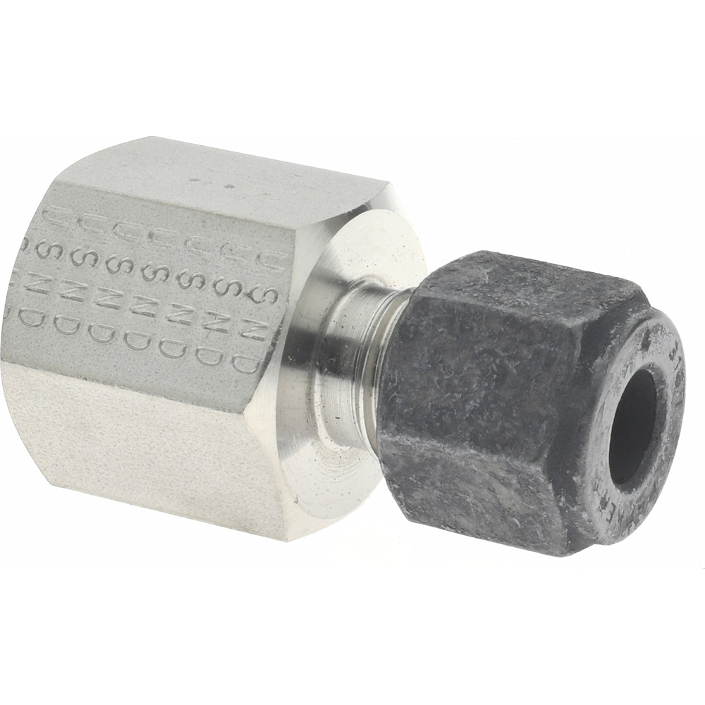 Parker 4-4 GBZ-SS Compression Tube Connector 1/4" Thread, Compression x FNPT