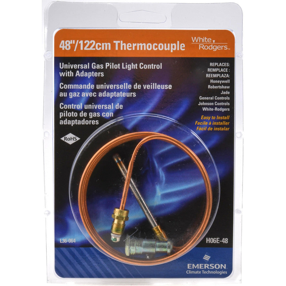 White-Rodgers H06E048S1 48" Lead Length Universal Replacement HVAC Thermocouple