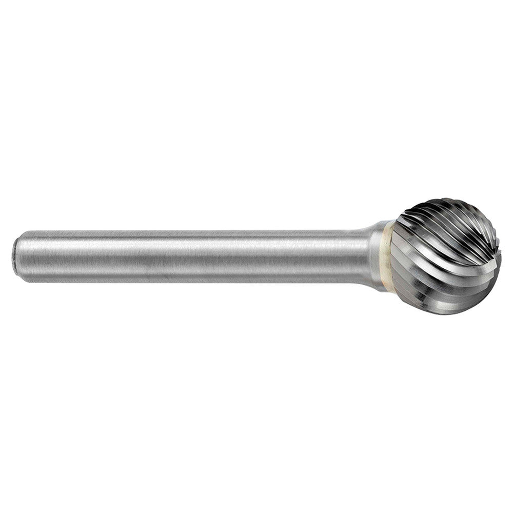 Kyocera SGS Precision Tools 12750 Abrasive Burr SD-14, 3/16" Cut Dia, Ball, Single Cut