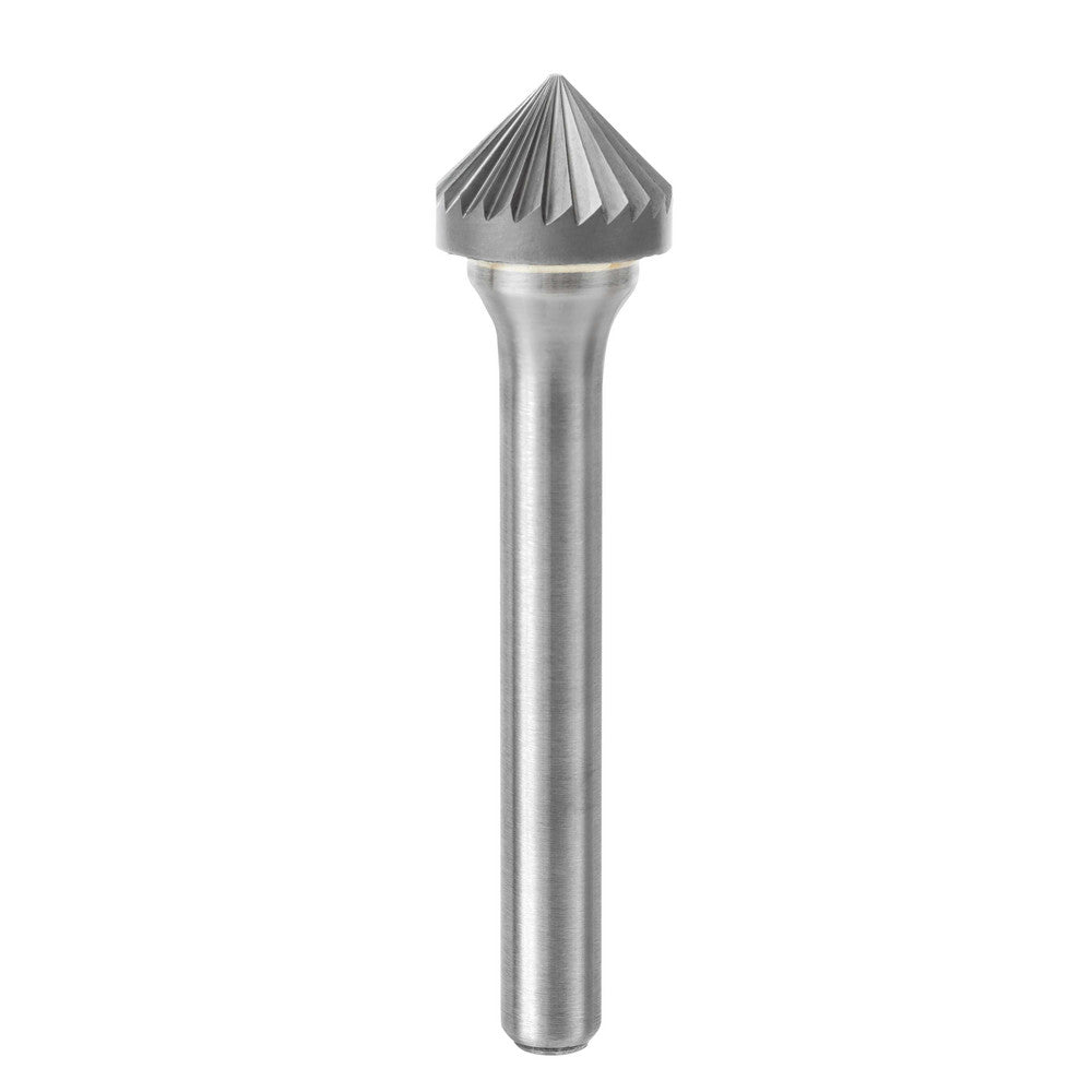 Kyocera SGS Precision Tools 14975 Abrasive Burr SK-5, 1/2" Cut Dia, Countersink, Single Cut
